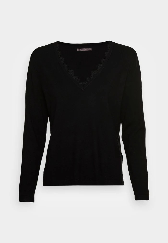 Pulls De Golf ANNA FIELD Anna Field Jumper Noir Femme | QYY-7368333